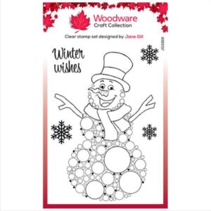 woodware-big-bubble-snowman-clear-stamps-stempel-JGS819