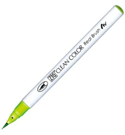 410-leaf-green-ZIG-clean-color-real-brush-marker