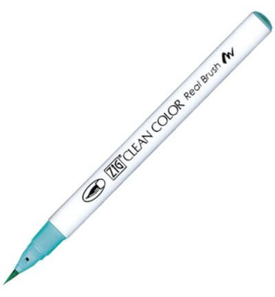 416-sea-green-ZIG-clean-color-real-brush-marker