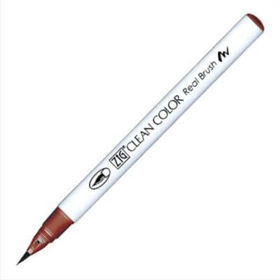 604-red-ochre-ZIG-clean-color-real-brush-marker