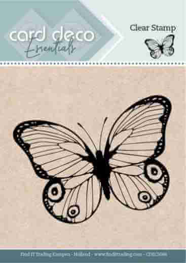 CDECS086-card-deco-essentials-butterfly-clearstamp-stempel
